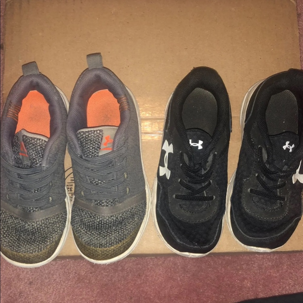 Toddler boy under armour shoes